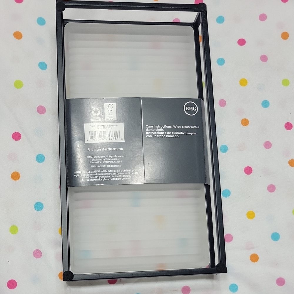 Better Homes & Gardens Gray Vanity Tray - Picture 2 of 7